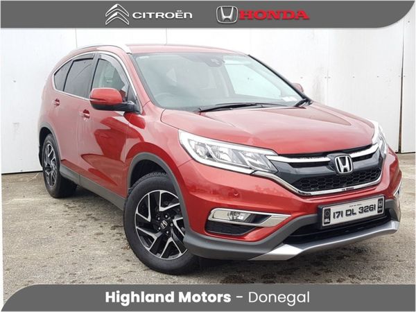 Honda CR-V SUV, Diesel, 2017, Red