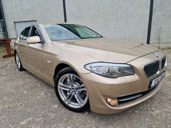 BMW 5-Series Saloon, Diesel, 2012, Gold