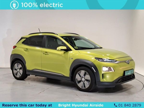 Hyundai KONA SUV, Electric, 2019, Green