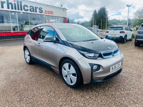 BMW i3 Hatchback, Petrol Hybrid, 2015, Silver