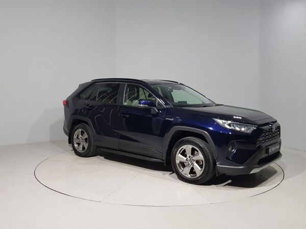 Toyota RAV4 SUV, Petrol Hybrid, 2019, Blue