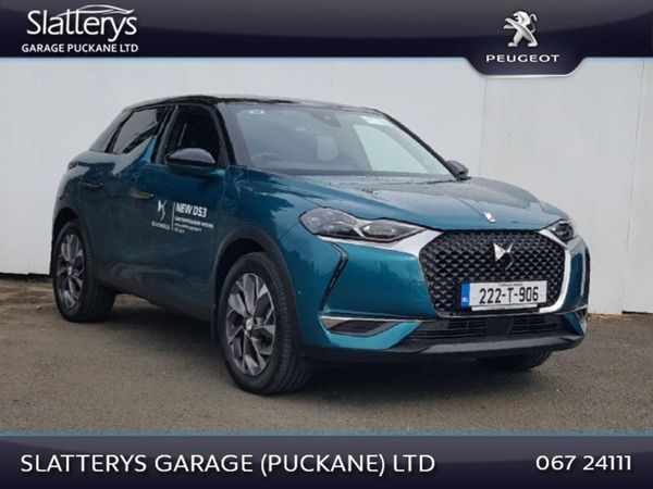 DS Automobiles DS 3 Crossback SUV, Electric, 2022, Blue