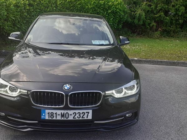 BMW 3-Series Saloon, Diesel, 2018, Black
