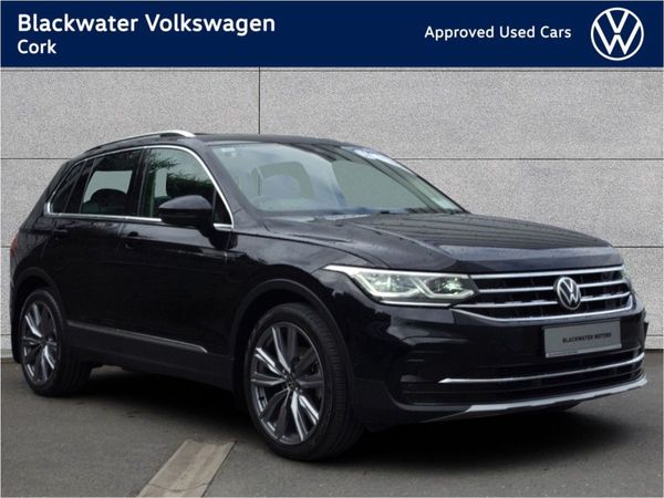 Volkswagen Tiguan SUV, Diesel, 2021, Black