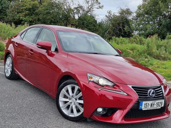 Lexus IS Coupe, Petrol Hybrid, 2015, Red