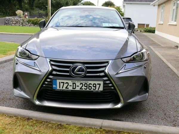 Lexus IS Saloon, Petrol Hybrid, 2017, Grey