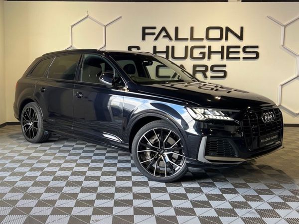 Audi Q7 SUV, Petrol Plug-in Hybrid, 2020, Black