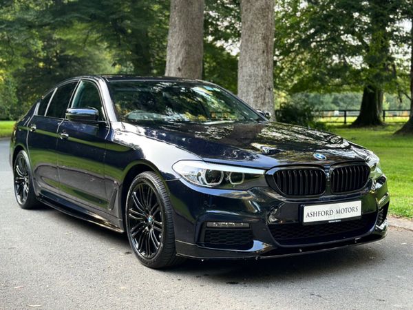 BMW 5-Series Saloon, Petrol Plug-in Hybrid, 2020, Black