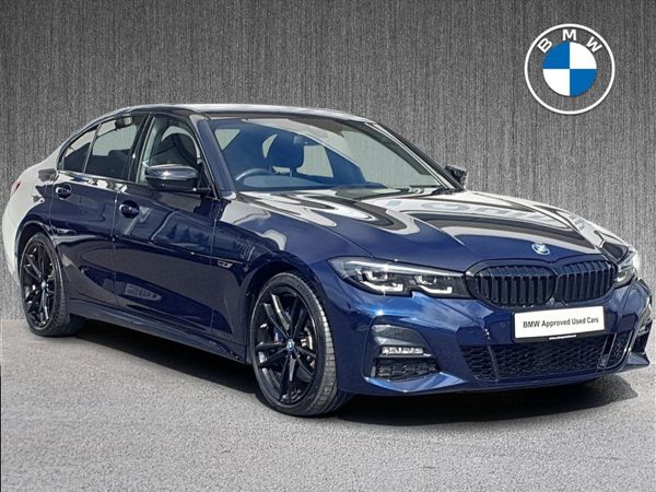 BMW 3-Series Saloon, Petrol Plug-in Hybrid, 2022, Blue