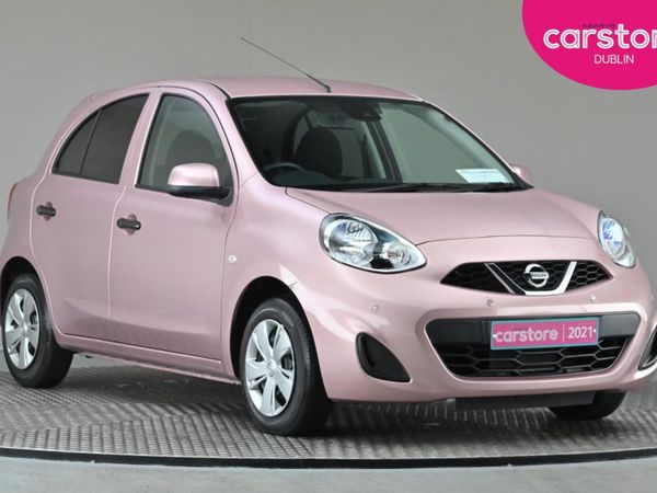 Nissan Micra Hatchback, Petrol, 2021, Pink