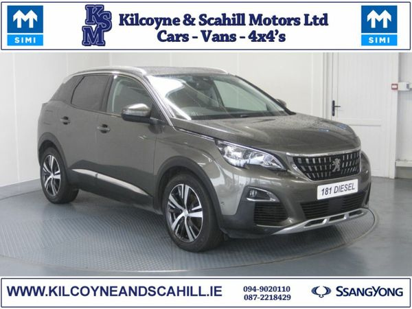 Peugeot 3008 SUV, Diesel, 2018, Grey