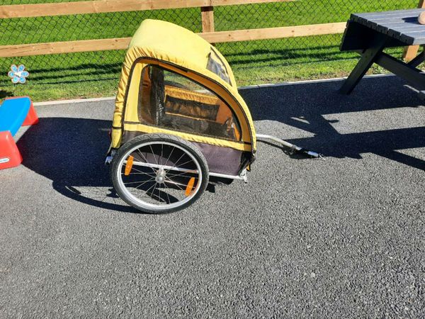 Child bike store trailer done deal