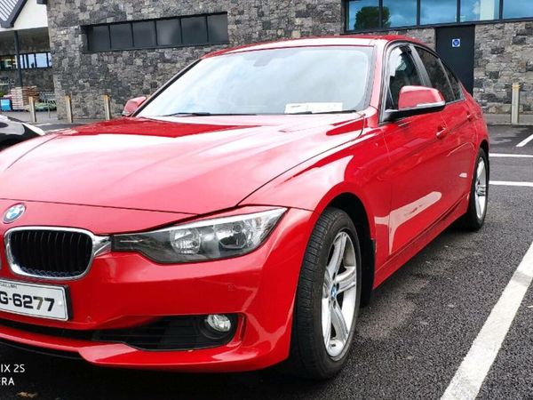 BMW 3-Series Saloon, Diesel, 2015, Red