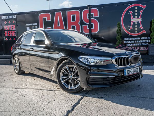 BMW 5-Series Estate, Diesel, 2018, Black