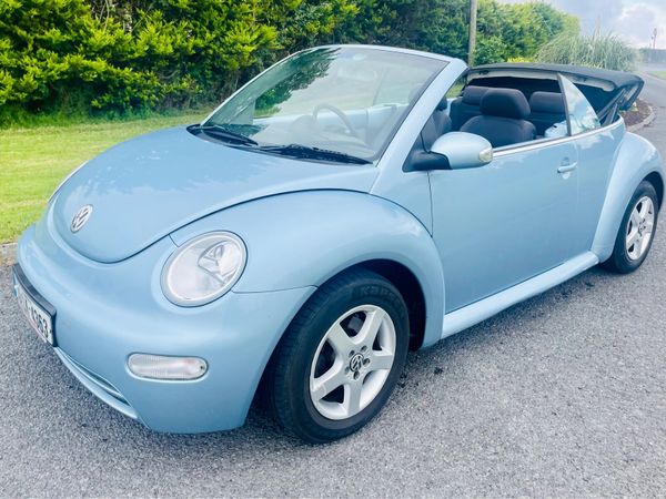 Volkswagen Beetle Convertible, Petrol, 2003, Blue