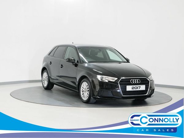 Audi A3 Hatchback, Diesel, 2017, Black