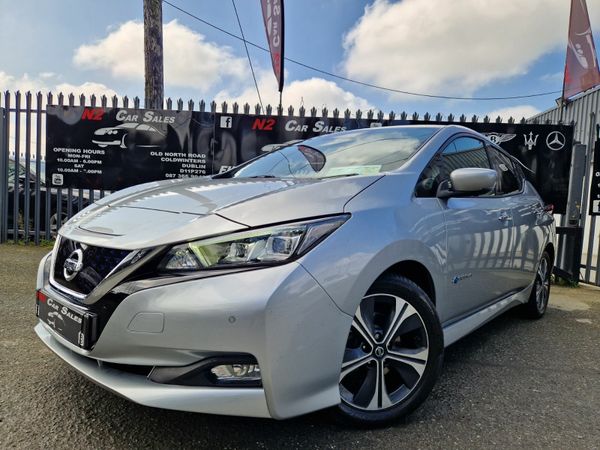 Nissan Leaf Hatchback, Electric, 2019, Silver