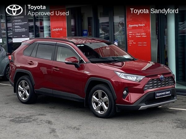Toyota RAV4 SUV, Hybrid, 2019, Red