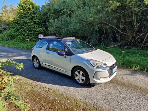 Citroen DS 3 Convertible, Petrol, 2017, White