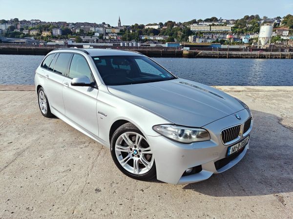 BMW 5-Series Estate, Diesel, 2014, Silver