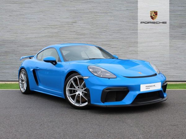 Porsche Cayman Coupe, Petrol, 2022, Blue