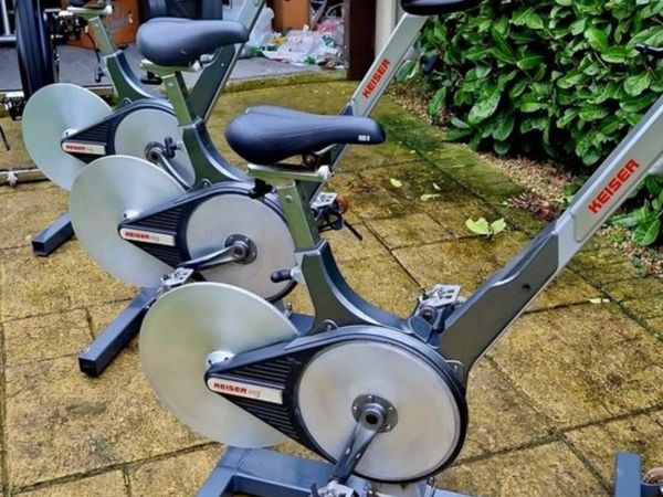 used keiser spin bike