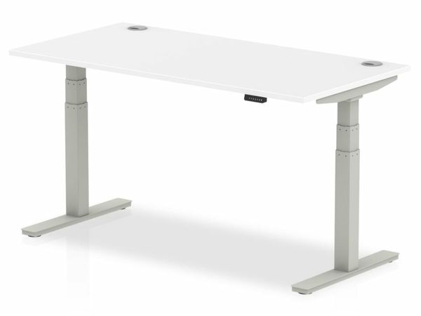 White desk with store no drawers