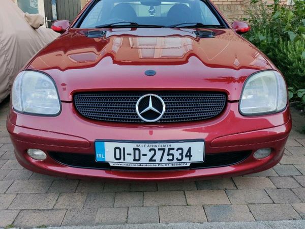 Mercedes-Benz SLK-Class Coupe, Petrol, 2001, Red