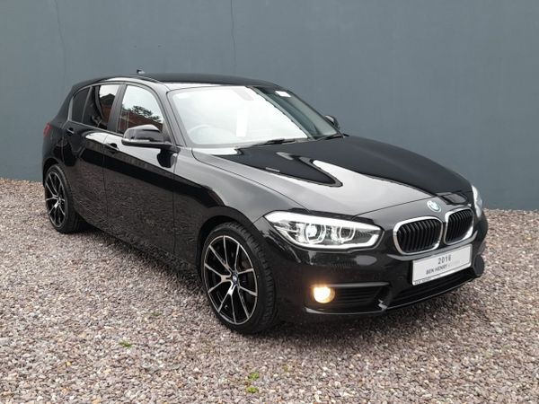 BMW 1-Series Hatchback, Petrol, 2016, Black
