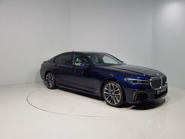 BMW 7-Series Saloon, Petrol Plug-in Hybrid, 2020, Blue