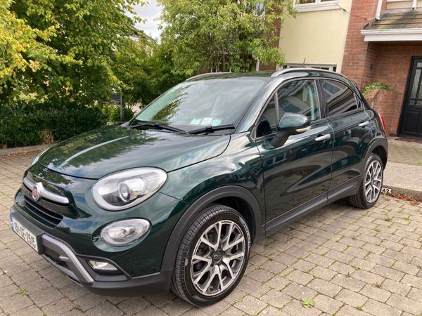 Fiat 500X SUV, Petrol, 2015, Green