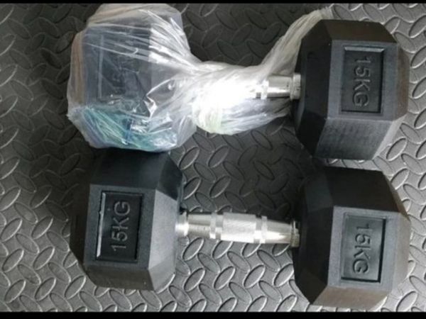 15 kg discount dumbbells for sale