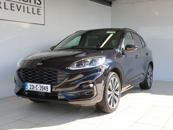 Ford Kuga SUV, Petrol Plug-in Hybrid, 2023, Black