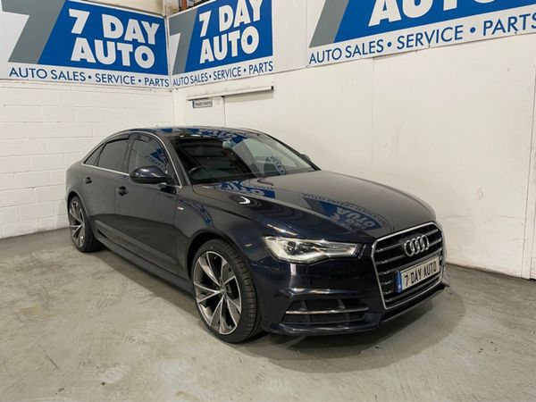Audi A6 Saloon, Diesel, 2018, Blue
