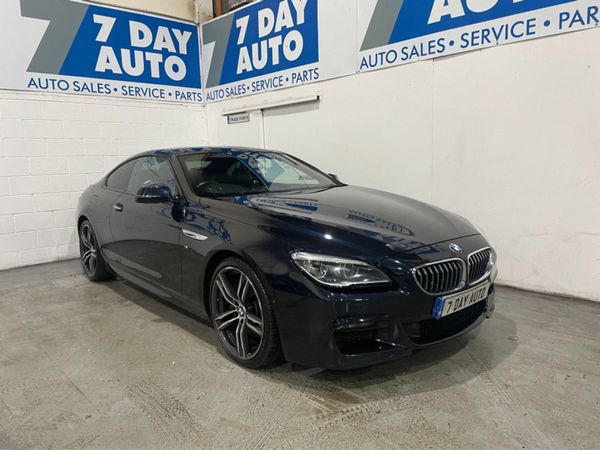 BMW 6-Series Coupe, Diesel, 2017, Black
