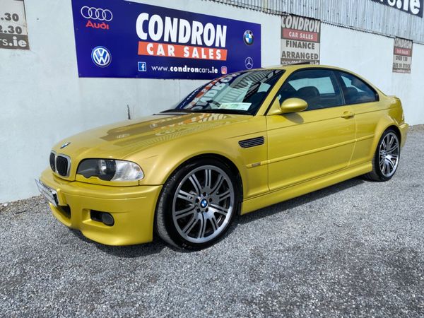BMW M3 Coupe, Petrol, 2003, Yellow