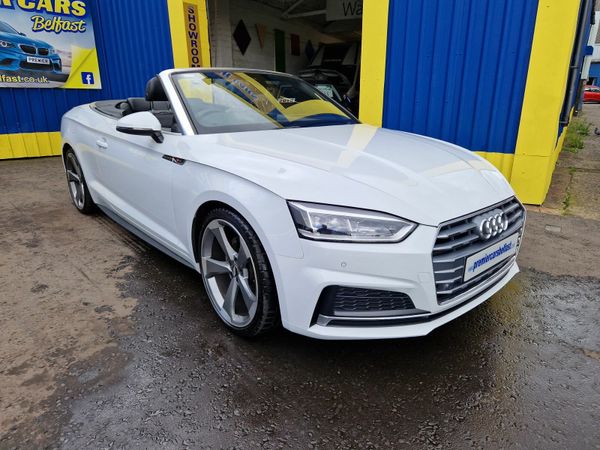 Audi A5 Convertible, Petrol, 2020, White
