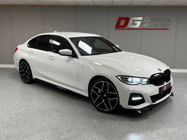 BMW 3-Series Saloon, Petrol Plug-in Hybrid, 2019, White