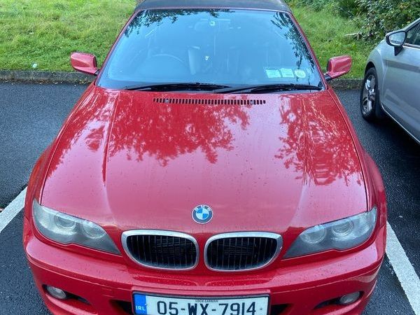 BMW 3-Series Convertible, Petrol, 2005, Red