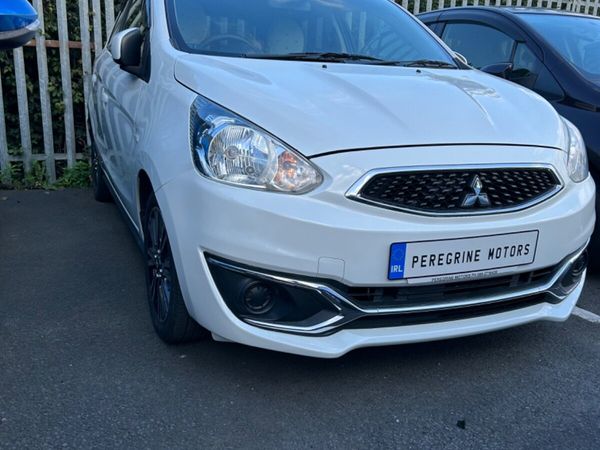 Mitsubishi Mirage Hatchback, Petrol, 2018, White