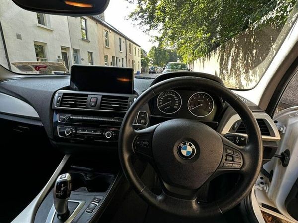 BMW 1-Series Hatchback, Petrol, 2015, White
