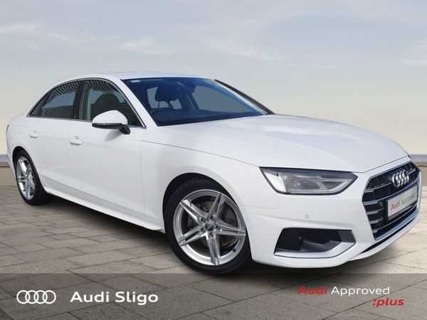 Audi A4 Saloon, Diesel, 2020, White