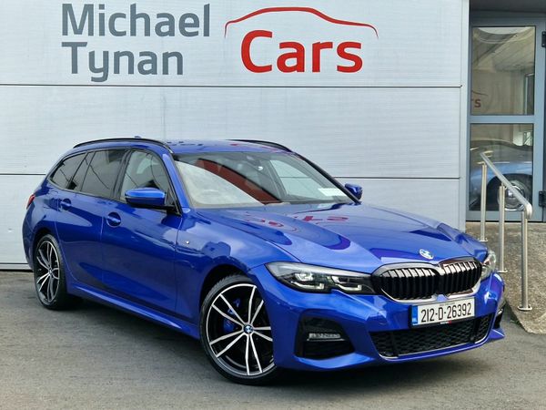 BMW 3-Series Estate, Petrol Plug-in Hybrid, 2021, Blue