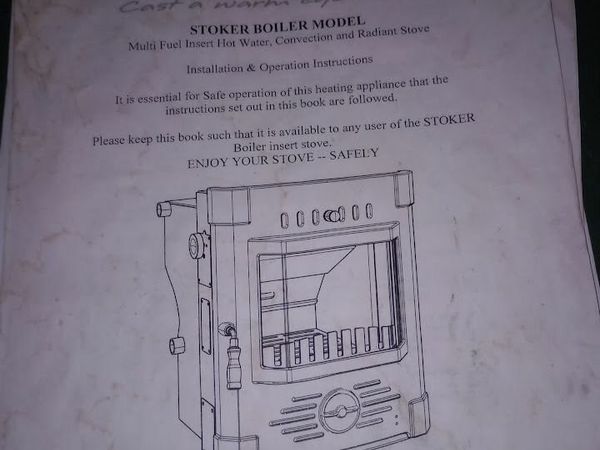 Mulberry Stoker insert stove for sale in Co. Donegal for €450 on DoneDeal