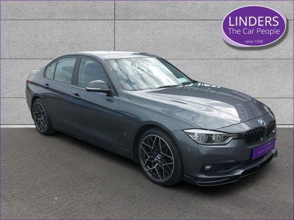 BMW 3-Series Saloon, Petrol Hybrid, 2018, Grey