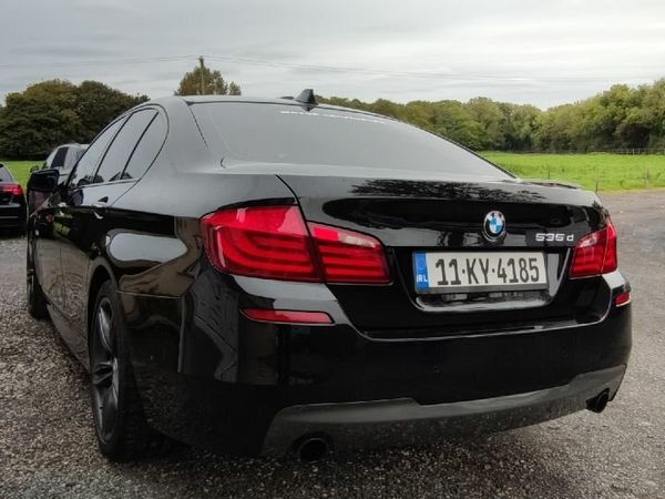 BMW 5-Series Saloon, Diesel, 2011, Black