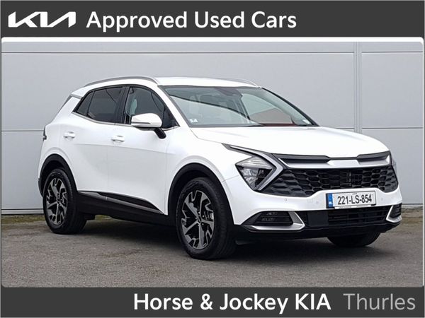 Kia Sportage SUV, Petrol Hybrid, 2022, White