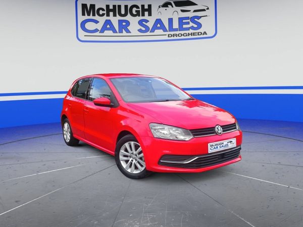 Volkswagen Polo Hatchback, Petrol, 2016, Red