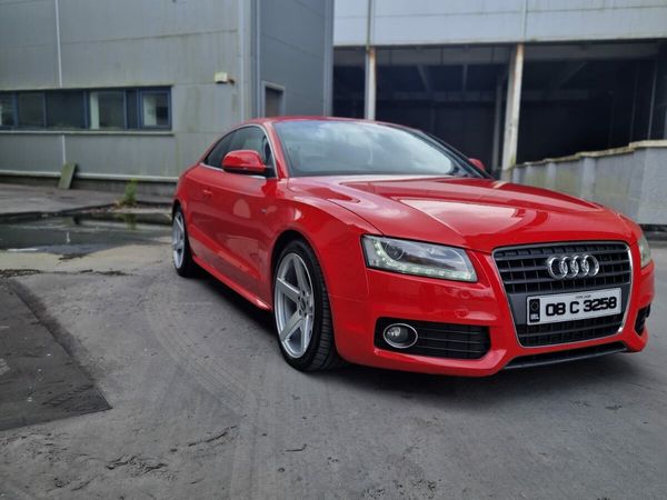 Audi A5 Coupe, Diesel, 2008, Red