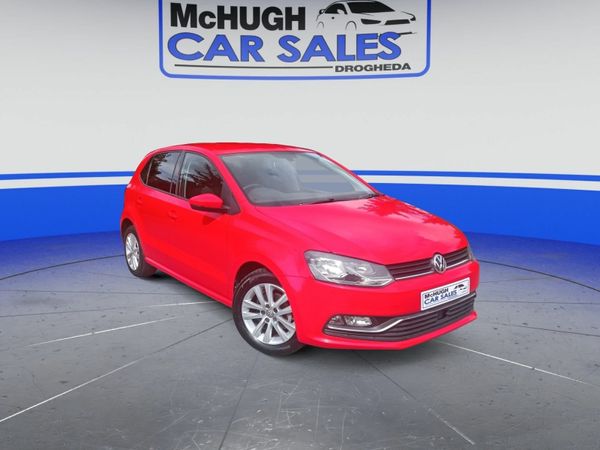 Volkswagen Polo Hatchback, Petrol, 2016, Red